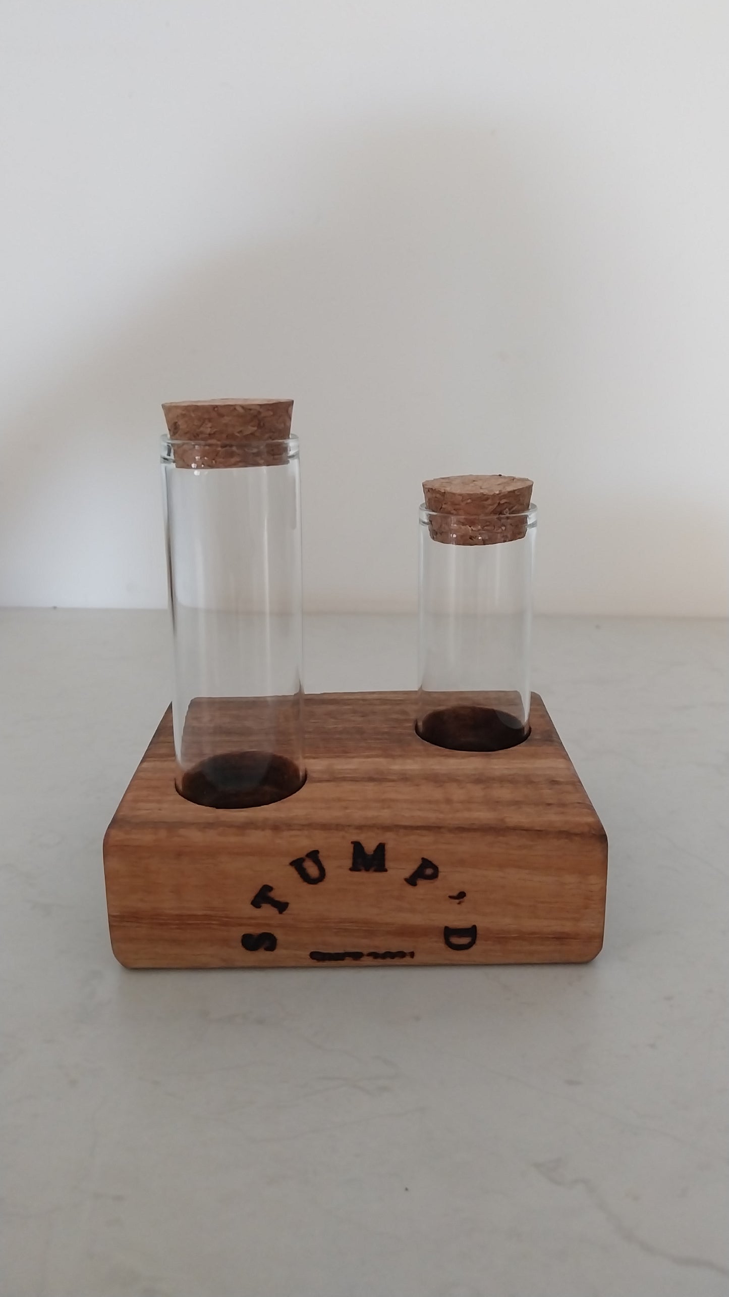 Bud Vase / Plant Propagation 2 tubes - Marri