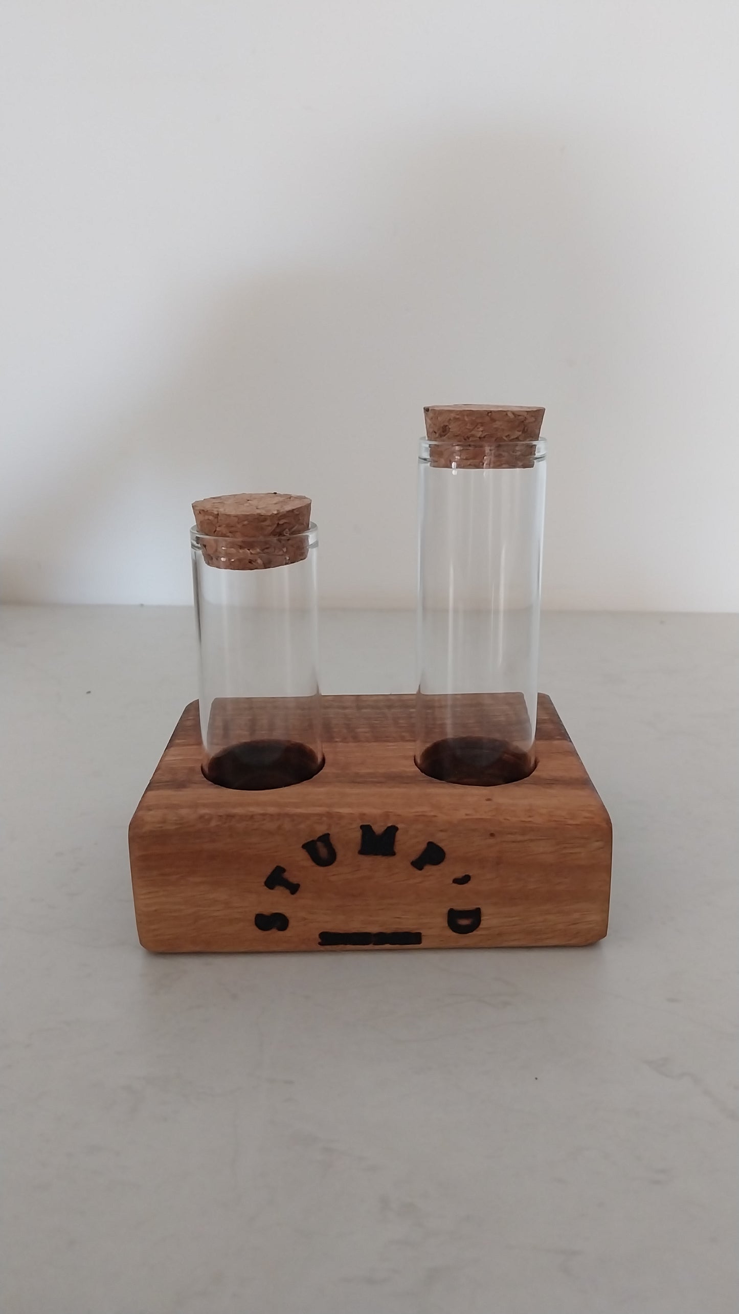 Bud Vase / Plant Propagation 2 tubes - Marri